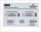 New Asco 600 Amp ATS, Series 300 power transfer switch. 3 pole, 277/480 (600 volt maximum) Nema 1 enclosure, UL 1008 approved.