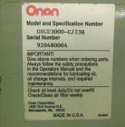 Used Cummins Onan 3000 Amp Transfer Switch, Model ONCU3000-C/23H