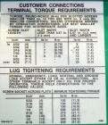Used Cummins Power Command Automatic Transfer Switch, 800 Amp, model OTPCD-5707325, SN-B050748000. 3 pole, nema 1, 3/60/480V.