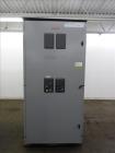 Used- Eaton Floor-Standing Magnum Fixed Mount Automatic Transfer Switch, 3200 amp. Cutler Hammer ATC-600 programmable microp...