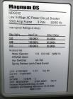 Used- Eaton Floor-Standing Magnum Fixed Mount Automatic Transfer Switch, 3200 amp. Cutler Hammer ATC-600 programmable microp...