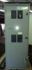 Used Eaton 600 Amp Automatic Transfer Switch, Catalog# ATVIMGB30600XSU. 3 Phase 120-600V, 3 pole, Magnum DS 600 amp circuit breakers with 100,000KA trip. Year 2012.