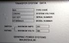 Used Generac Power Systems HTS Transfer Switch, Model HTSN300J3. 300 Amps, 480 volts.