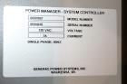 Unused- Generac Power Manager System Controller, Model PM-SC. Control of up to 15 paralleling generators. 1/60/120 volt. Model# 0050392. Serial# 6935846. NEMA 3R Enclosure.