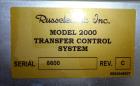 Used Russelectric Dual Operator Automatic Transfer Switch, Model RTBDNB-8004CEF. 800 Amp. Russelectric Model 2000 control system. 3/60/277/480V. Serial# 26698-1C & D.