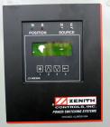 Used Zenith Controls Automatic Transfer Swtich, 1200 Amp, Model ZTSC120EC-7, Serial# 1316188.1.3. System volts 277/480. 3/60/480 volt. Type 1 enclosure, UL listed.