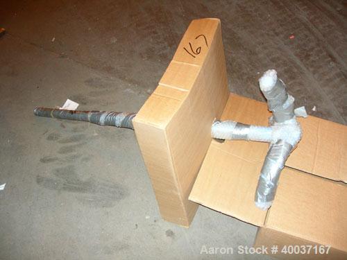 Used Used: Approximately 100 gallon 3 blade retreat curve agitator  
