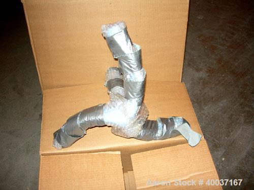 Used Used: Approximately 100 gallon 3 blade retreat curve agitator  