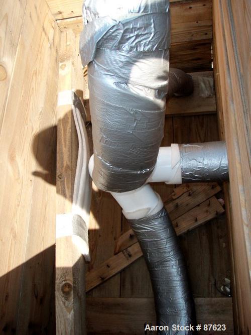 Unused-REGLASSED: Dedietrich 2000 gallon 3-blade retreat curve agitator. 150" x 44" x 3". White glass. PTE-08 drive.
