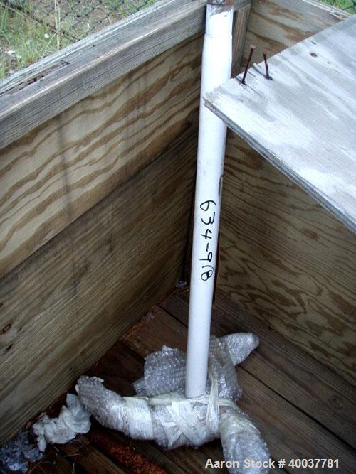 Used 50 Gallon DTW Glass Lined 3 Blade Retreat Curve Agitator