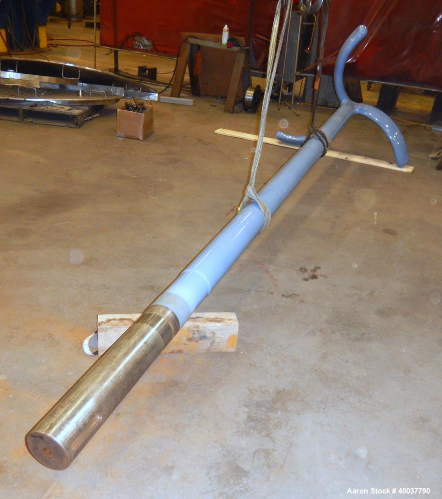 Used 500 Gallon DTW Glass Lined 3-Blade Retreat Curve Agitator