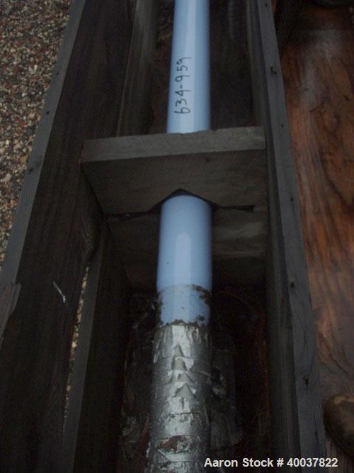 Used 50 Gallon DTW Glass Lined 3 Blade Retreat Curve Agitator