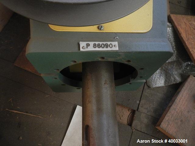Used 50 Gallon DTW Glass Lined 3 Blade Retreat Curve Agitator