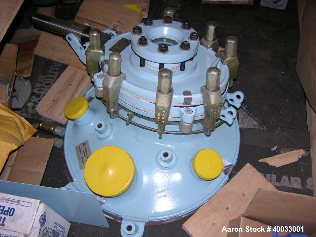 Used 50 Gallon DTW Glass Lined 3 Blade Retreat Curve Agitator