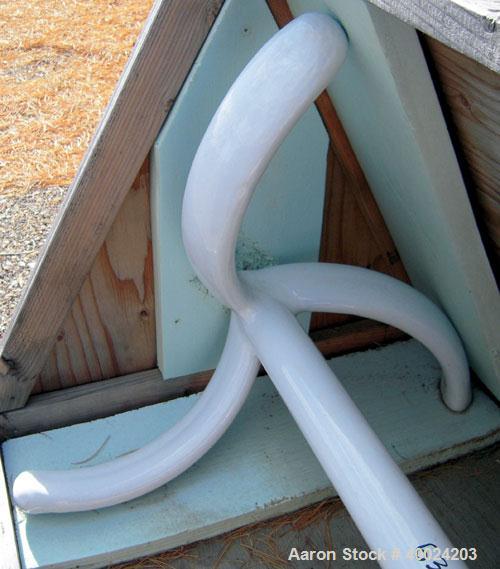 Used 50 Gallon DTW Glass Lined 3 Blade Retreat Curve Agitator