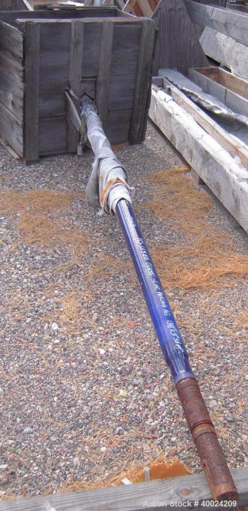 Used Reglassed 2000 Gallon 6DTW Glass Lined 3 Blade Retreat Curve Agitator