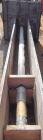 Used Glass Lined Agitator for approximate 2000 gallon reactor. 3 blade retreat curve, approximate 3 1/2
