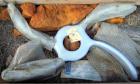 Used Glass Lined Crylock Agitator for approximate 500 gallon reactor. Approximate 3