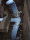Used 50 Gallon DTW Glass Lined 3 Blade Retreat Curve Agitator