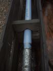 Used 50 Gallon DTW Glass Lined 3 Blade Retreat Curve Agitator