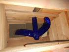 Used 50 Gallon DTW Glass Lined 3 Blade Retreat Curve Agitator