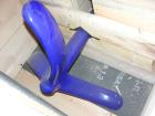 Used 50 Gallon DTW Glass Lined 3 Blade Retreat Curve Agitator
