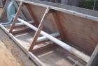 Used 50 Gallon DTW Glass Lined 3 Blade Retreat Curve Agitator