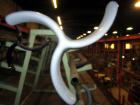 Used Pfaudler Glass Lined 3-Blade Retreat Curve Impellar For 3,000 Gallon Reactor. 48