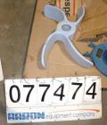 Used Pfaudler Cryolock Glass Lined Hub Curved Blade Turbine. 33