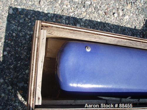 Used Dedietrich Glass Lined Beaver Tail Baffle for a RA-96 3000 Gallon Reactor
