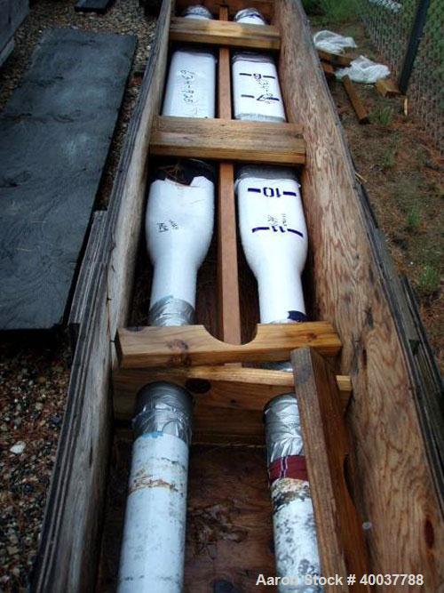 Used Glass Lined H Baffle for approximate 500 gallon reactor