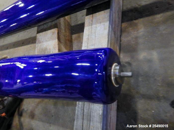 Used 2000 Gallon Pfaudler Reactor Glass Lined H-Baffle. 5/8" RTD sensor. Approximately 4-1/2" diameter x 117" overall length x 16" span. Dark blue glass.