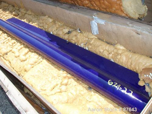 Unused-REGLASSED: Pfaudler 2000 gallon fin baffle. 114" x 10" x 4-1/2".