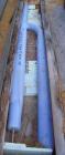 Used Glass Lined H Baffle for approximate 3000 gallon reactor. 4 1/2'' diameter shaft x 117'' long x 16'' wide. Includes metal tip.
