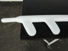 Used Pfaudler Glass Lined 2 Finger Baffle, Approximate 200 Gallon. 53