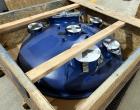 Used- Reglassed Pfaudler Glass Head for a 300 gallon vessel. Approximately 48