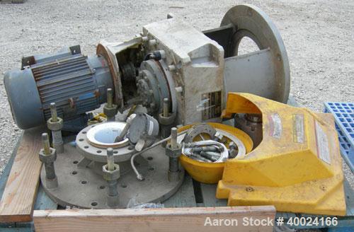 Used- Dedietrich/Lightnin Agitator, Model 63Q12, Flowserve seal, ratio 17 to 1, output 100 rpm. Driven by a 3.3/20 hp, 3/10-...