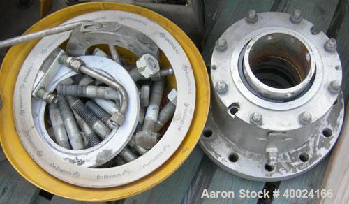 Used Dedietrich/Lightnin Agitator, Model 63Q12, Flowserve seal, ratio 17 to 1, output 100 rpm. Driven by a 3.3/20 hp, 3/10-60/84-460 volt, 260-1760 rpm XP motor. Approximate 26'' O.D. mounting flange.