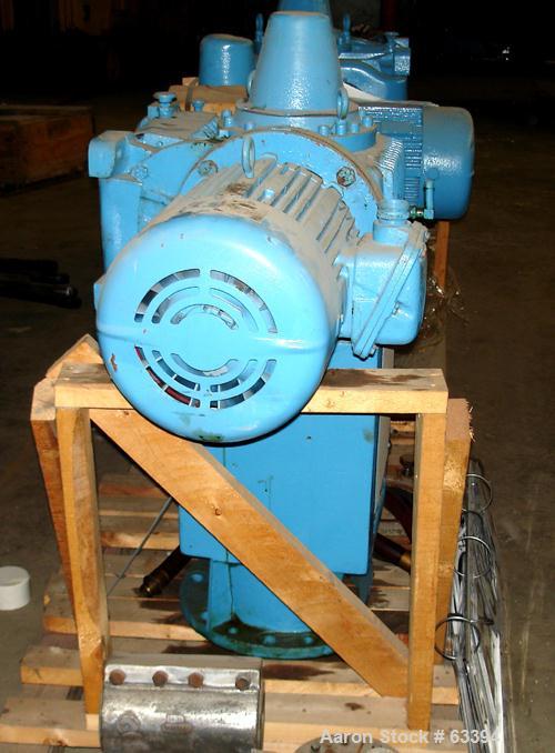 USED: Pfaudler model 5RW agitator drive only. Includes pedestal, bearing housing and gearbox. Driven by a 20/10 hp motor, 480 volt, output rpm 44.