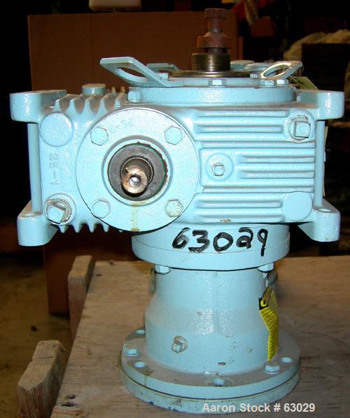 Unused-New Pfaudler gearbox, model DWV50210AKC, ratio 10:1. Has a rating of 3.73. For a 2.5 DTW varispeed drive assembly. No motor.