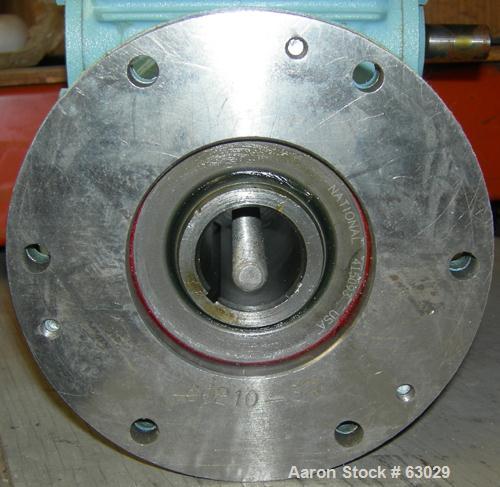 Unused-New Pfaudler gearbox, model DWV50210AKC, ratio 10:1. Has a rating of 3.73. For a 2.5 DTW varispeed drive assembly. No motor.