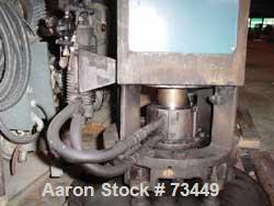 USED: Pfaudler 7RWFFG, model FMDWV-50700-EJD. 15:1 overall ratio double reduction drive assembly. Primary ratio 1.5:1, secondary ratio 10:1. Complete with double stack-up 5.5" mechanical seal and lub...