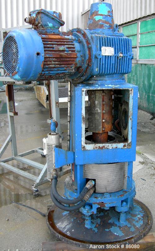 USED: Pfaudler FMDWV7 drive with 20 hp motor and lubricator.