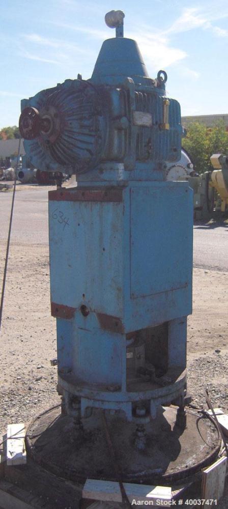 Used Pfaudler Agitator Drive, Size 8, Model WFRDWV-50800-EJD, 14 to 1 ratio. Includes a 6.67-40 hp, 3/10-60/88-460 volt, 275-1775 rpm xp motor.