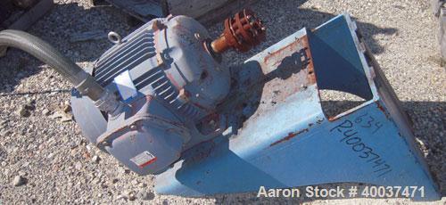 Used- Pfaudler Agitator Drive, Size 8, Model WFRDWV-50800-EJD, 14 to 1 ratio. Includes a 6.67-40 hp, 3/10-60/88-460 volt, 27...