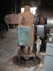 USED: Pfaudler 7RWFFG, model FMDWV-50700-EJD. 15:1 overall ratio double reduction drive assembly. Primary ratio 1.5:1, secondary ratio 10:1. Complete with double stack-up 5.5