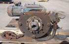 Used Pfaudler Agitator, Size 5RWFFG, Model FMDWV50500EJD. P ratio 1.8 to 1, S ratio 10 to 1, OA ratio 18 to 1, 97 rpm. Driven by a 10 hp, 3/60/230/460 volt, 1725 rpm motor. Includes a lubricator.