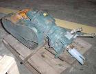 USED: Pfaudler cone drive single reduction 4DTW, model FDWV-50410-BJD. Ratio 15:1, fixed belt driven, motor 5 hp, 3/60/230/460 volt XP, 1750 rpm mechanical seal design 3
