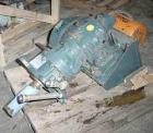USED: Pfaudler cone drive single reduction 4DTW, model FDWV-50410-BJD. Ratio 15:1, fixed belt driven, motor 5 hp, 3/60/230/460 volt XP, 1750 rpm mechanical seal design 3