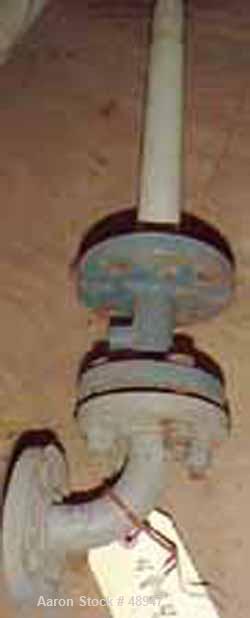 USED: Pfaudler teflon dip pipe. 18" x 1-1/2" od x 7/8" id. Fits a 2" nozzle.